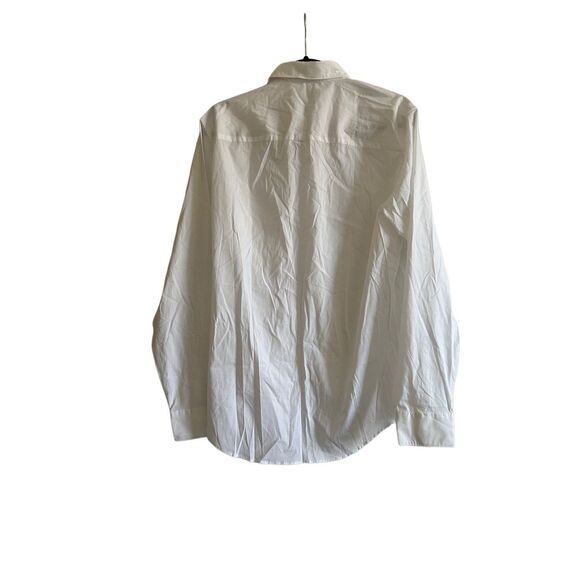 NTW Michael Kors Button-Down White Long Sleeve Tailored Fit  Men's Size Medium - Picture 2 of 9